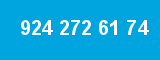 924 272 61 74 924 272 61 74